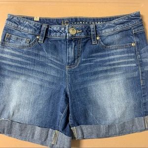 Women's LC Lauren Conrad 3.5" Cutoff High-Waisted Jean